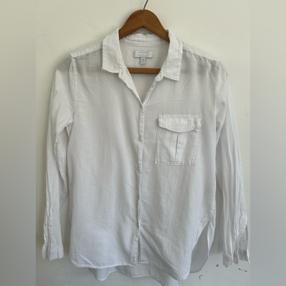 AYR White Button Down Size xsmall